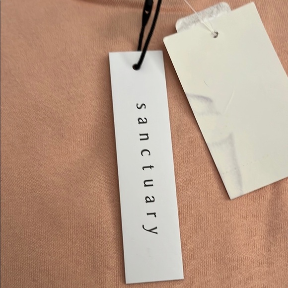 Sanctuary Pink Puff Sleeve Fitted Blouse - Picture 3 of 9